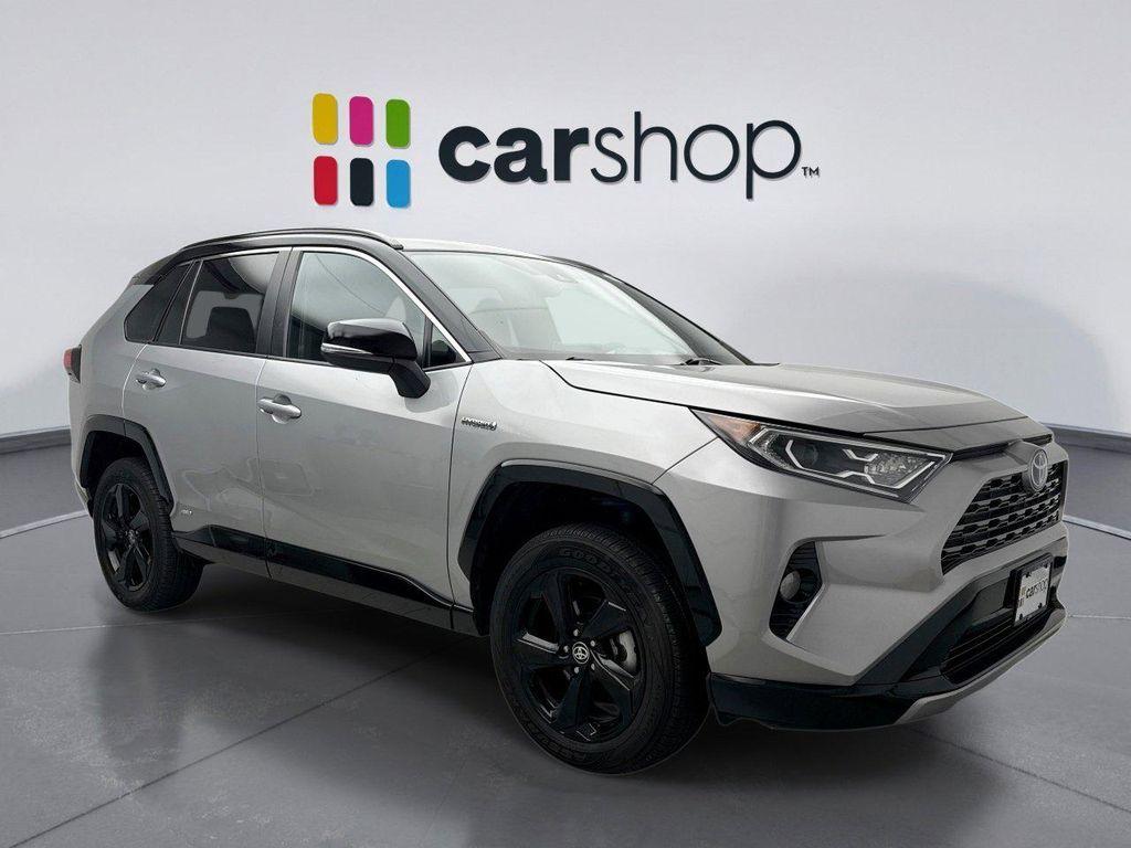 used 2021 Toyota RAV4 Hybrid car, priced at $31,596