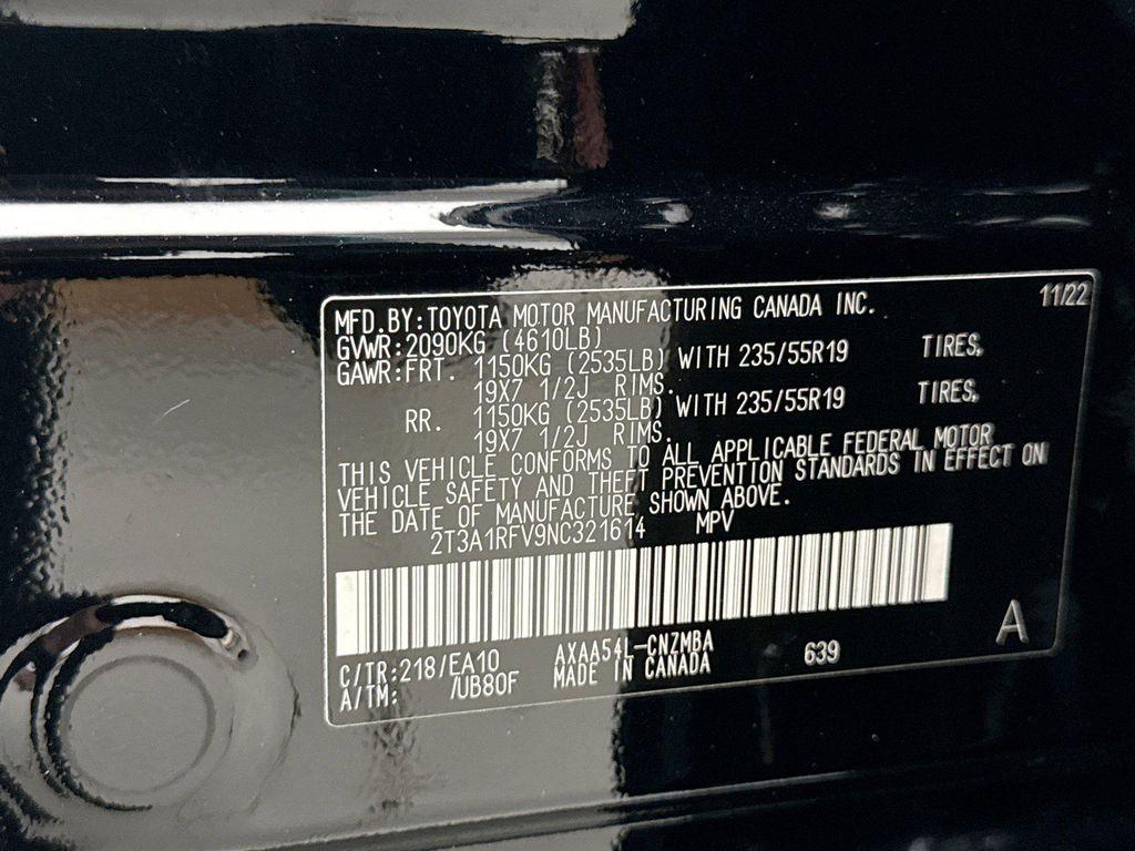 used 2022 Toyota RAV4 car, priced at $32,199