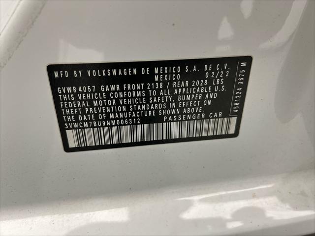 used 2022 Volkswagen Jetta car, priced at $14,947