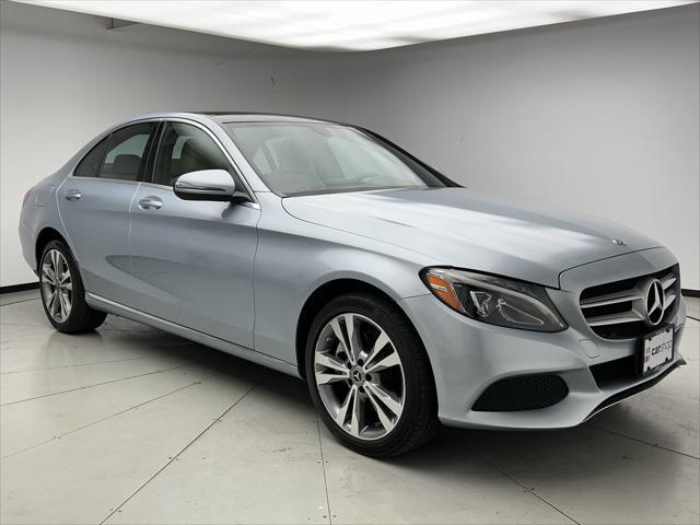 used 2018 Mercedes-Benz C-Class car, priced at $23,649