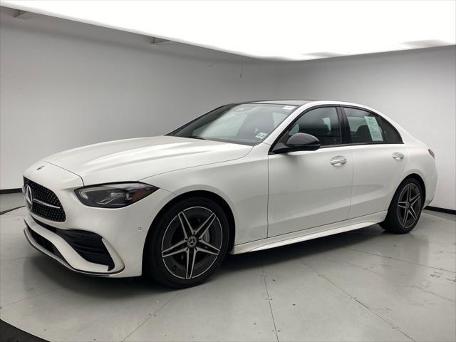 used 2022 Mercedes-Benz C-Class car, priced at $34,199