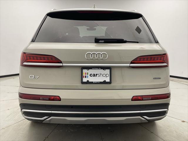 used 2021 Audi Q7 car, priced at $30,998