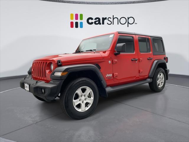 used 2020 Jeep Wrangler Unlimited car, priced at $28,796