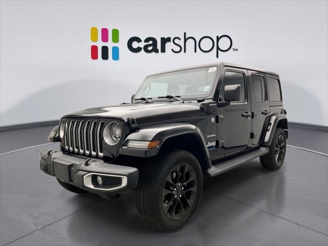 used 2021 Jeep Wrangler Unlimited 4xe car, priced at $31,000