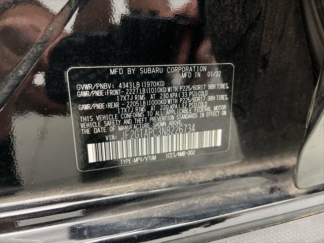 used 2022 Subaru Crosstrek car, priced at $26,600