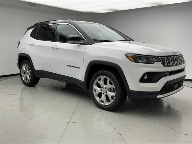 used 2022 Jeep Compass car, priced at $23,700