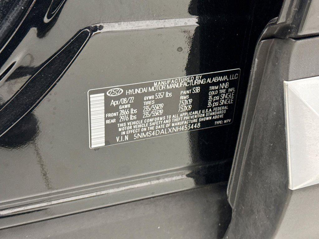 used 2022 Hyundai Santa Fe car, priced at $26,999