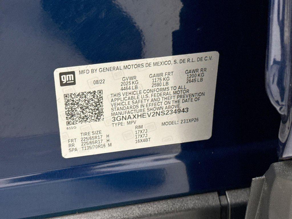 used 2022 Chevrolet Equinox car, priced at $20,999