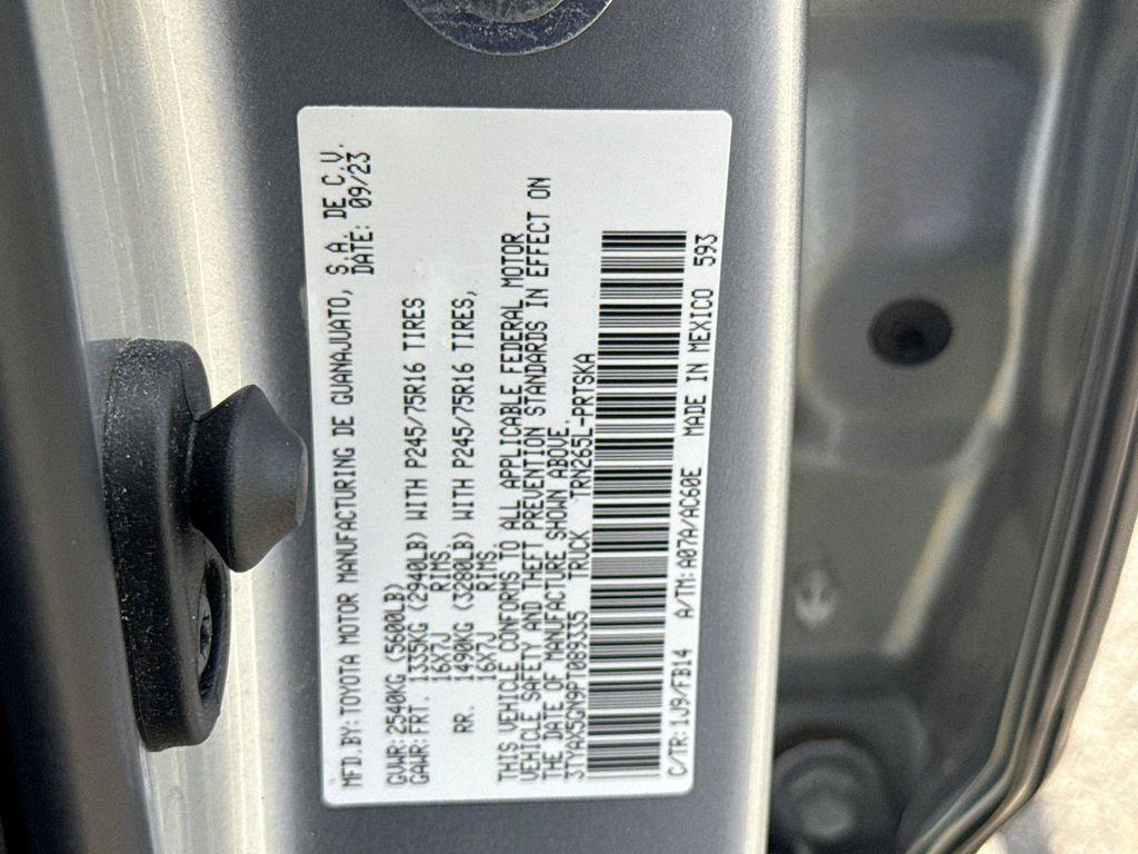 used 2023 Toyota Tacoma car, priced at $28,297