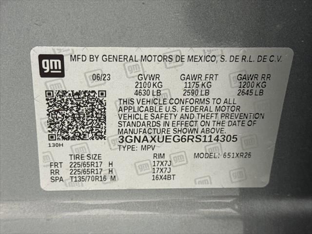 used 2024 Chevrolet Equinox car, priced at $24,999