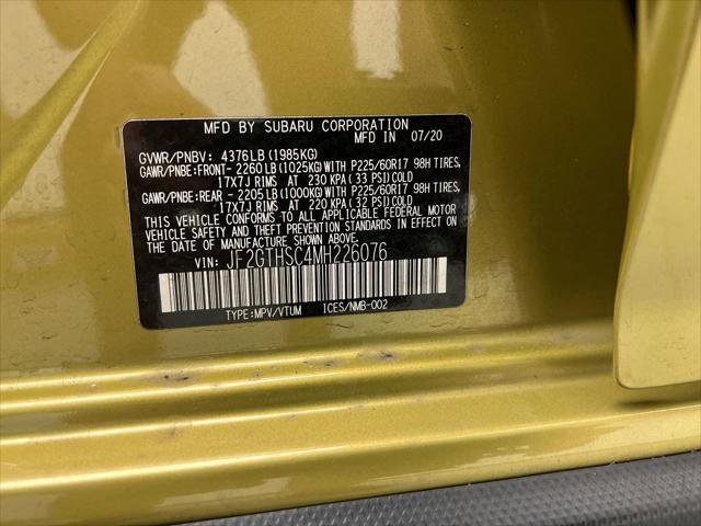 used 2021 Subaru Crosstrek car, priced at $24,550