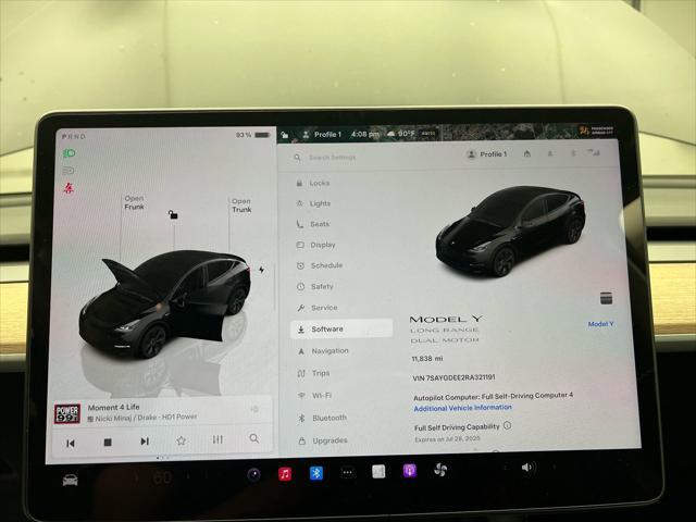 used 2024 Tesla Model Y car, priced at $35,600