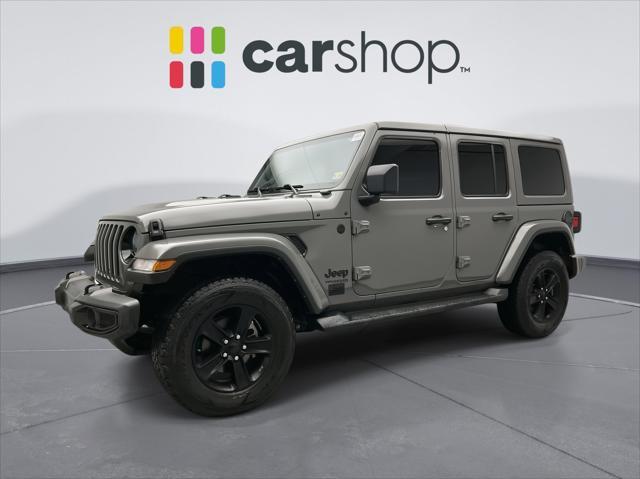 used 2021 Jeep Wrangler Unlimited car, priced at $32,499