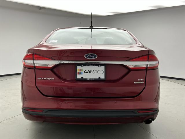 used 2017 Ford Fusion car, priced at $11,549