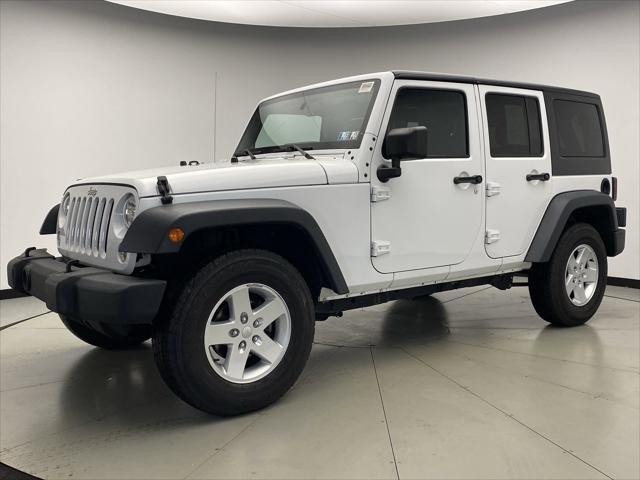 used 2018 Jeep Wrangler JK Unlimited car, priced at $19,746