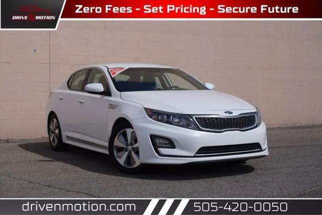 used 2015 Kia Optima Hybrid car, priced at $8,984