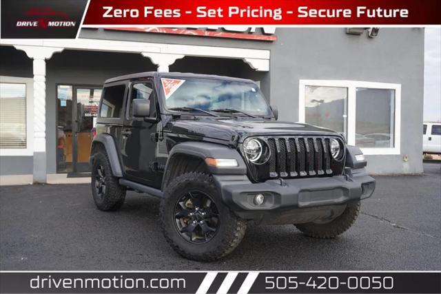 used 2020 Jeep Wrangler car, priced at $28,984