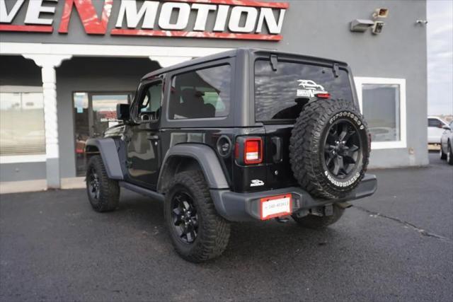 used 2020 Jeep Wrangler car, priced at $28,984