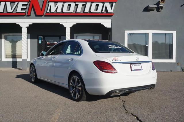 used 2017 Mercedes-Benz C-Class car, priced at $17,971