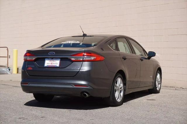 used 2018 Ford Fusion Hybrid car, priced at $11,484
