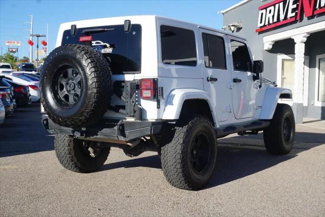 used 2018 Jeep Wrangler JK Unlimited car, priced at $24,971