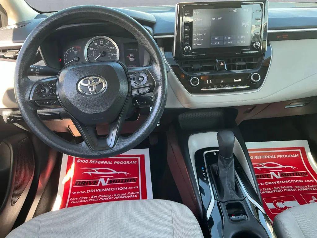 used 2021 Toyota Corolla car, priced at $17,484