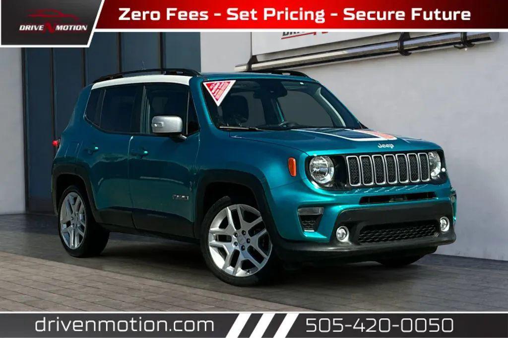 used 2021 Jeep Renegade car, priced at $20,984