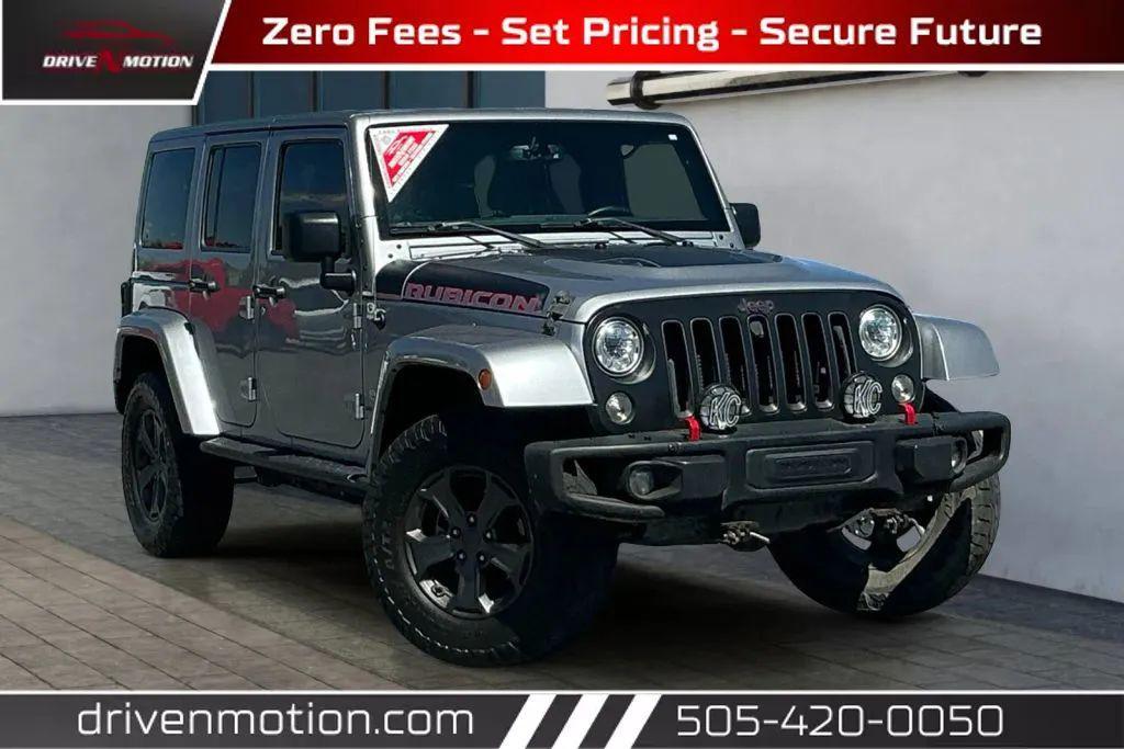 used 2018 Jeep Wrangler JK Unlimited car, priced at $24,471