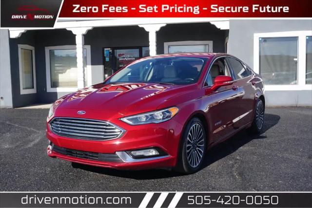 used 2018 Ford Fusion Hybrid car, priced at $13,984