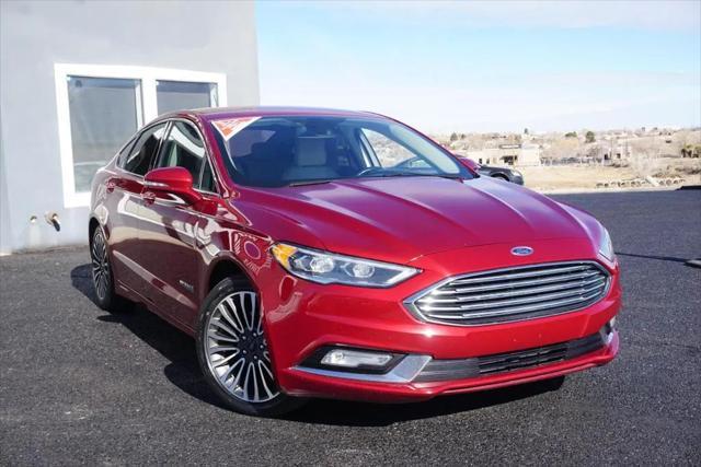 used 2018 Ford Fusion Hybrid car, priced at $13,984