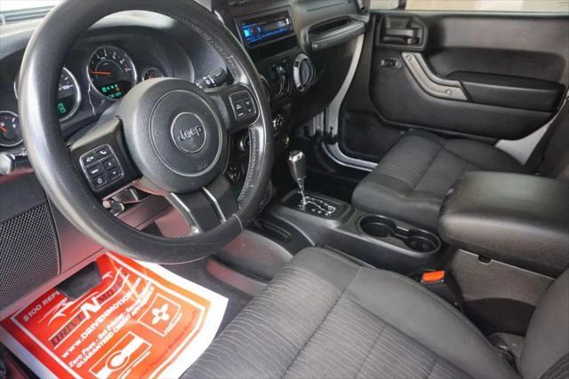 used 2012 Jeep Wrangler Unlimited car, priced at $15,984