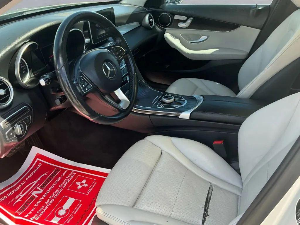 used 2017 Mercedes-Benz C-Class car, priced at $14,484