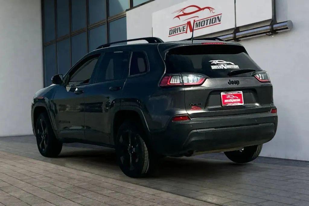 used 2021 Jeep Cherokee car, priced at $17,484