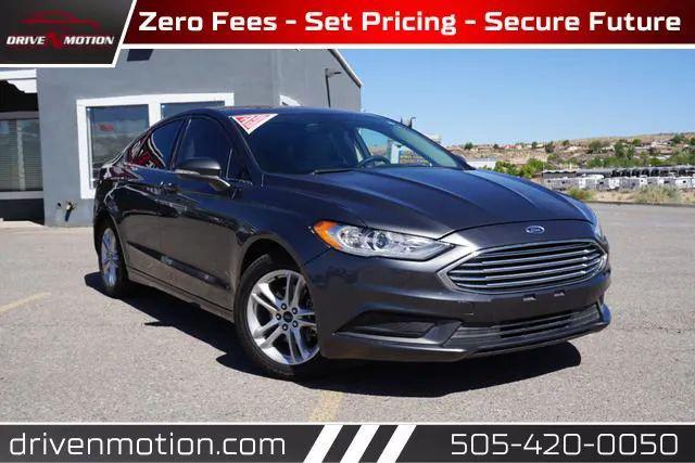 used 2018 Ford Fusion car, priced at $8,967