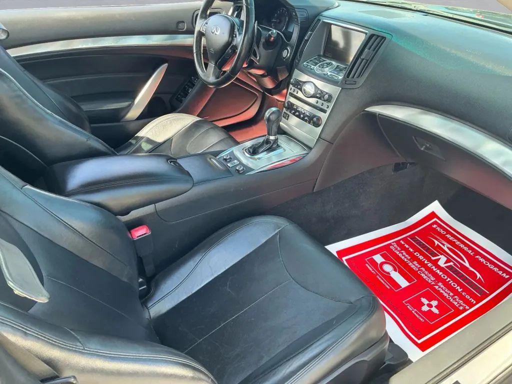 used 2012 INFINITI G37 car, priced at $10,984