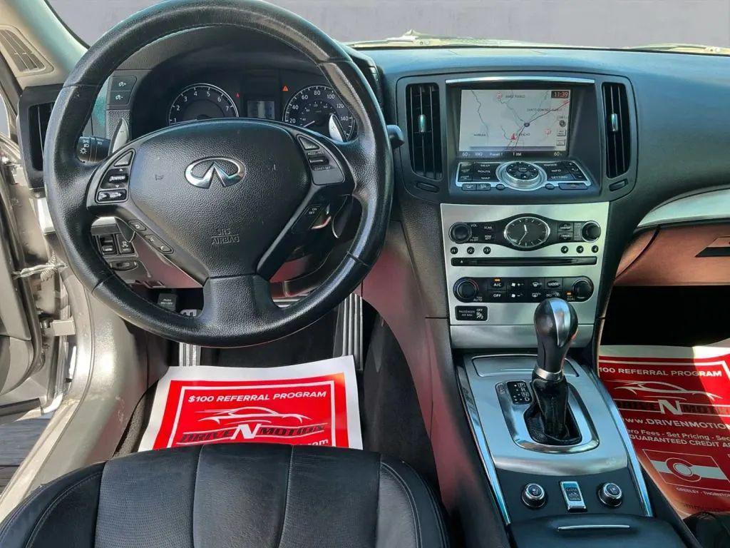 used 2012 INFINITI G37 car, priced at $10,984