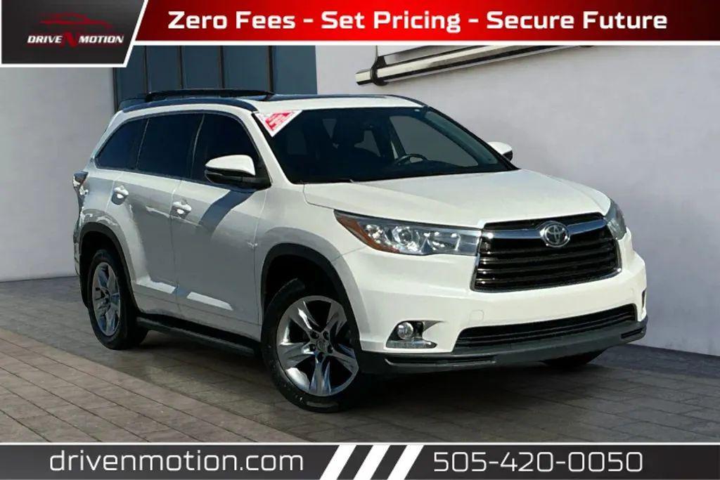 used 2015 Toyota Highlander car, priced at $19,984