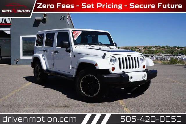 used 2012 Jeep Wrangler Unlimited car, priced at $18,984