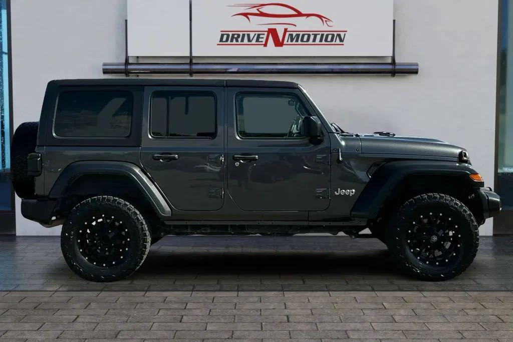 used 2018 Jeep Wrangler Unlimited car, priced at $23,484