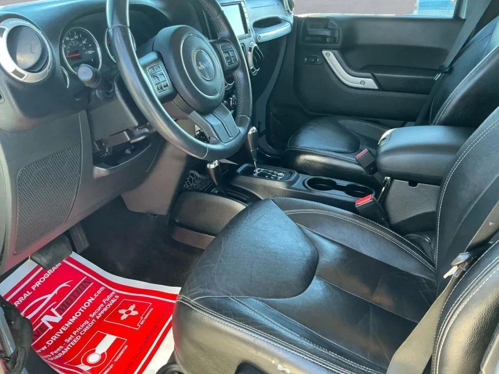 used 2015 Jeep Wrangler Unlimited car, priced at $19,984