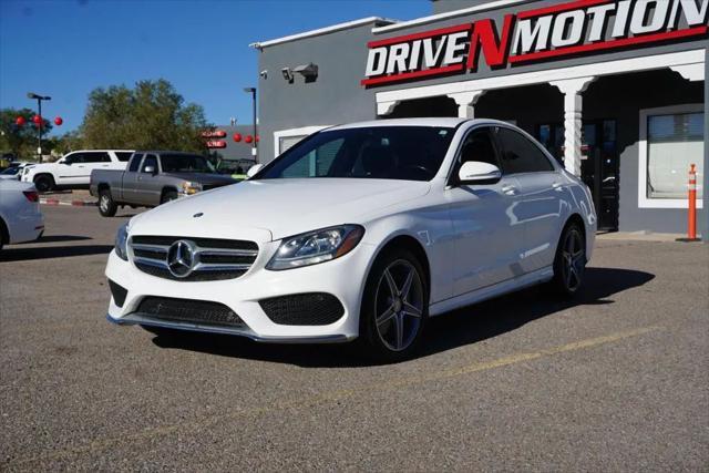 used 2015 Mercedes-Benz C-Class car, priced at $12,971