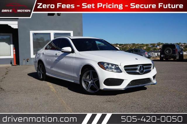 used 2015 Mercedes-Benz C-Class car, priced at $12,971