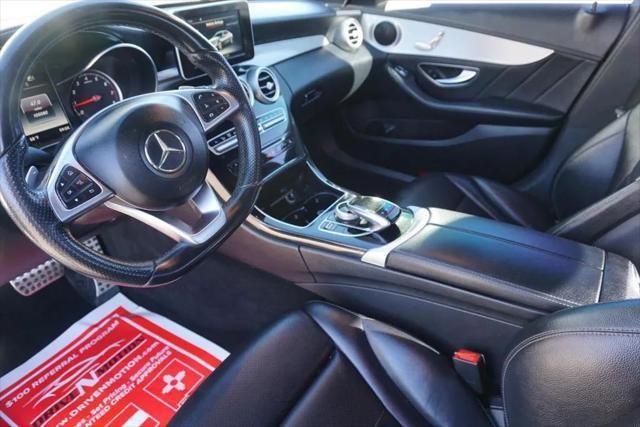 used 2015 Mercedes-Benz C-Class car, priced at $12,971