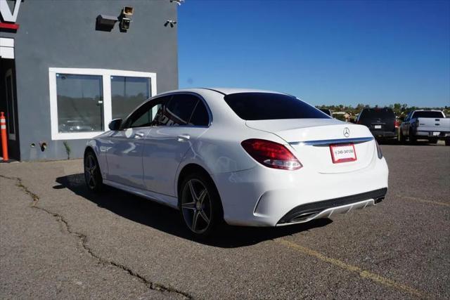 used 2015 Mercedes-Benz C-Class car, priced at $12,971