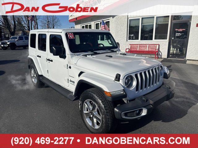 used 2020 Jeep Wrangler Unlimited car, priced at $29,995