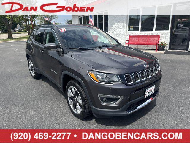 used 2021 Jeep Compass car, priced at $19,995