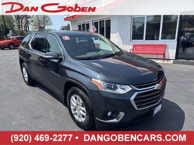 used 2021 Chevrolet Traverse car, priced at $24,995