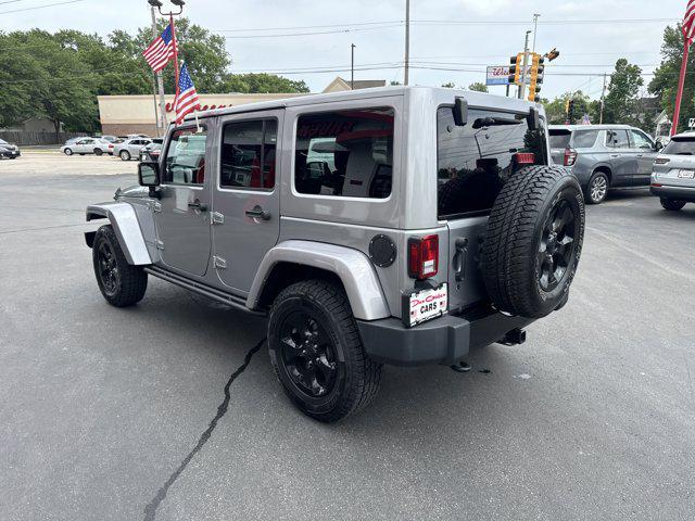 used 2015 Jeep Wrangler Unlimited car, priced at $17,995