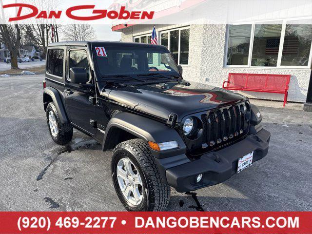 used 2021 Jeep Wrangler car, priced at $29,995