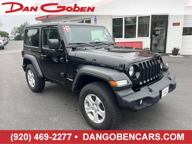 used 2021 Jeep Wrangler car, priced at $29,995